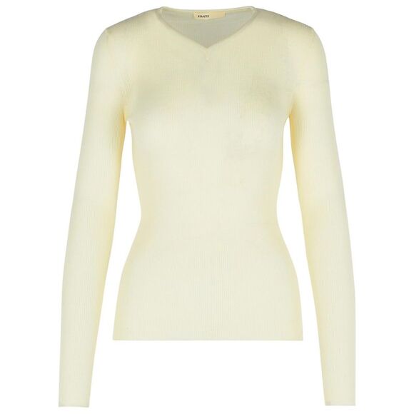 Khaite 'Tania' Ivory Wool Sweater Women - Picture 1 of 3